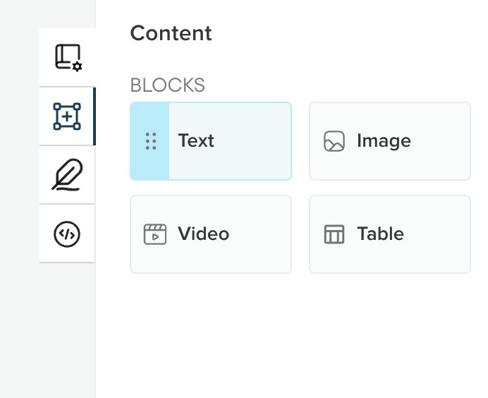 Sidebar - Content