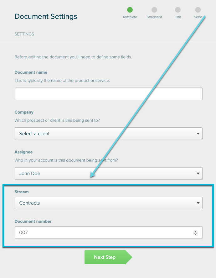 document-settings-managing-your-default-fields-proposify